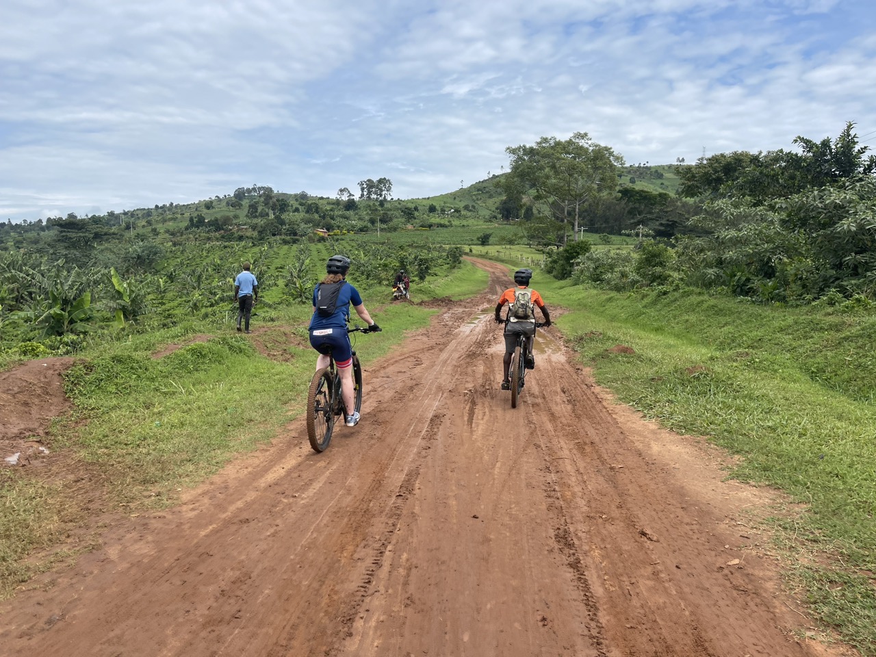 Fietsen in Oeganda