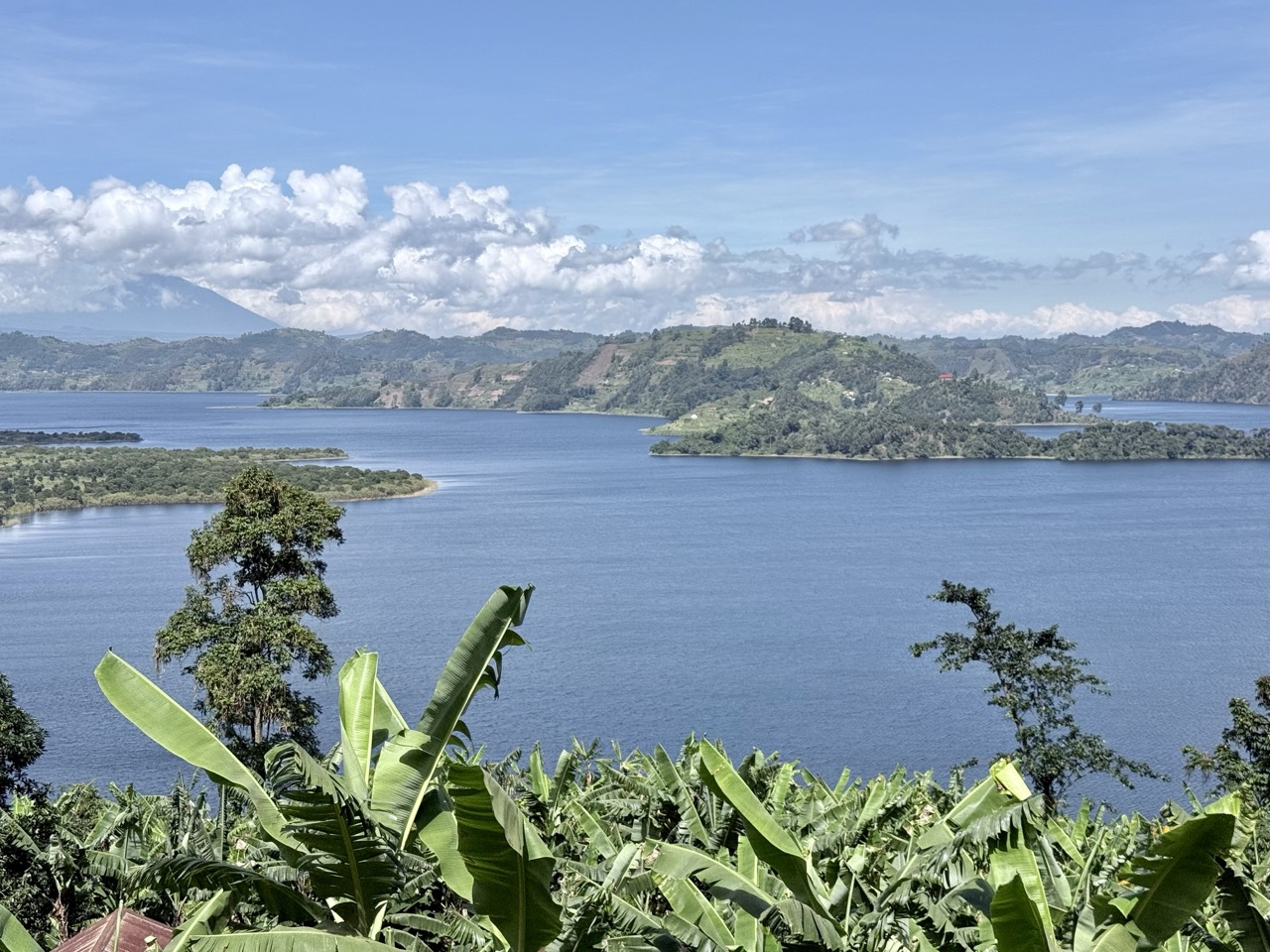 Lake Mulehe uitzicht