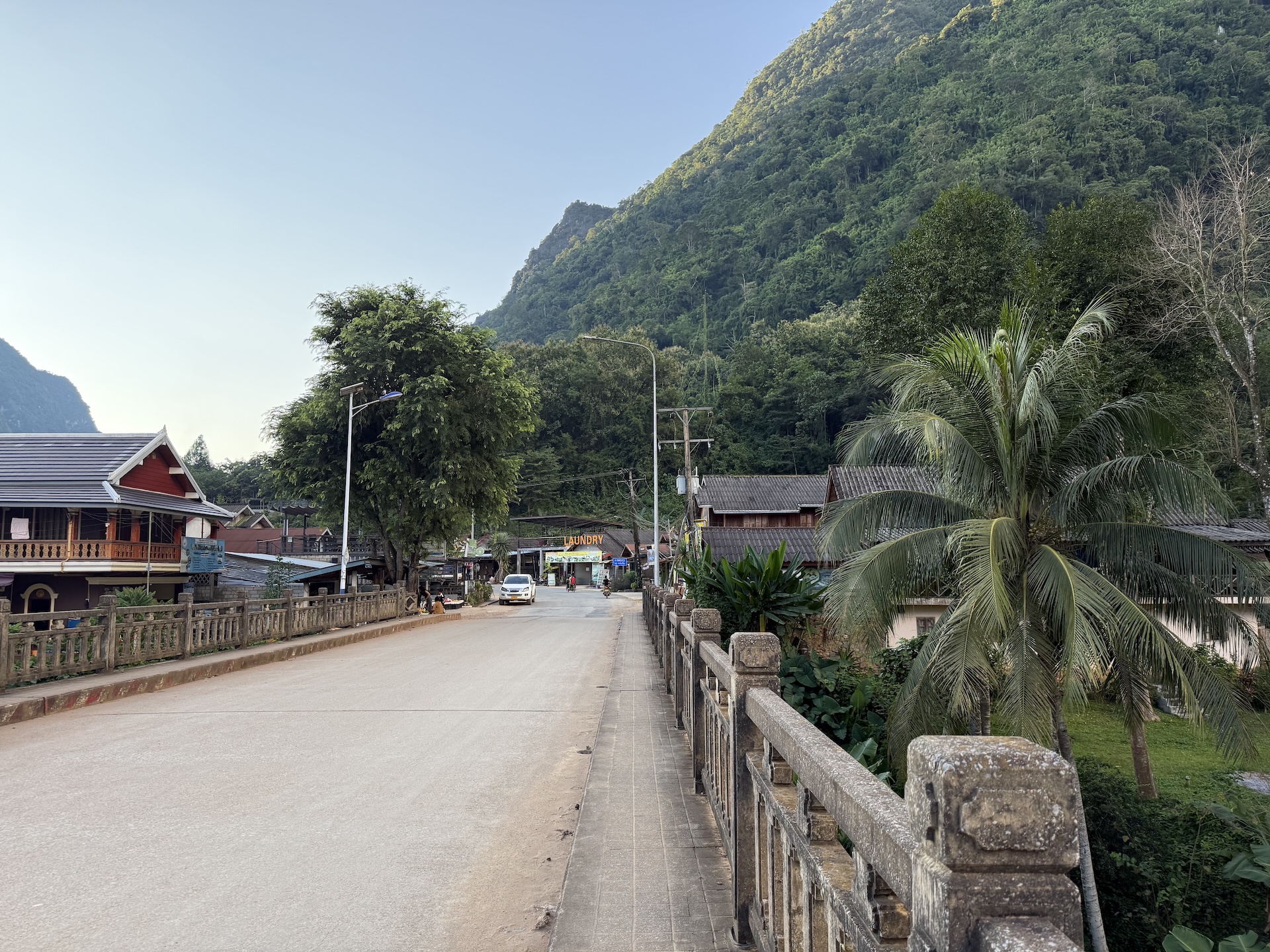 Brug in Laos