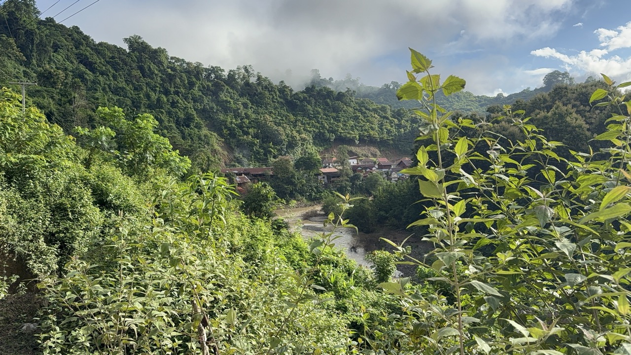 Dorpje in Laos