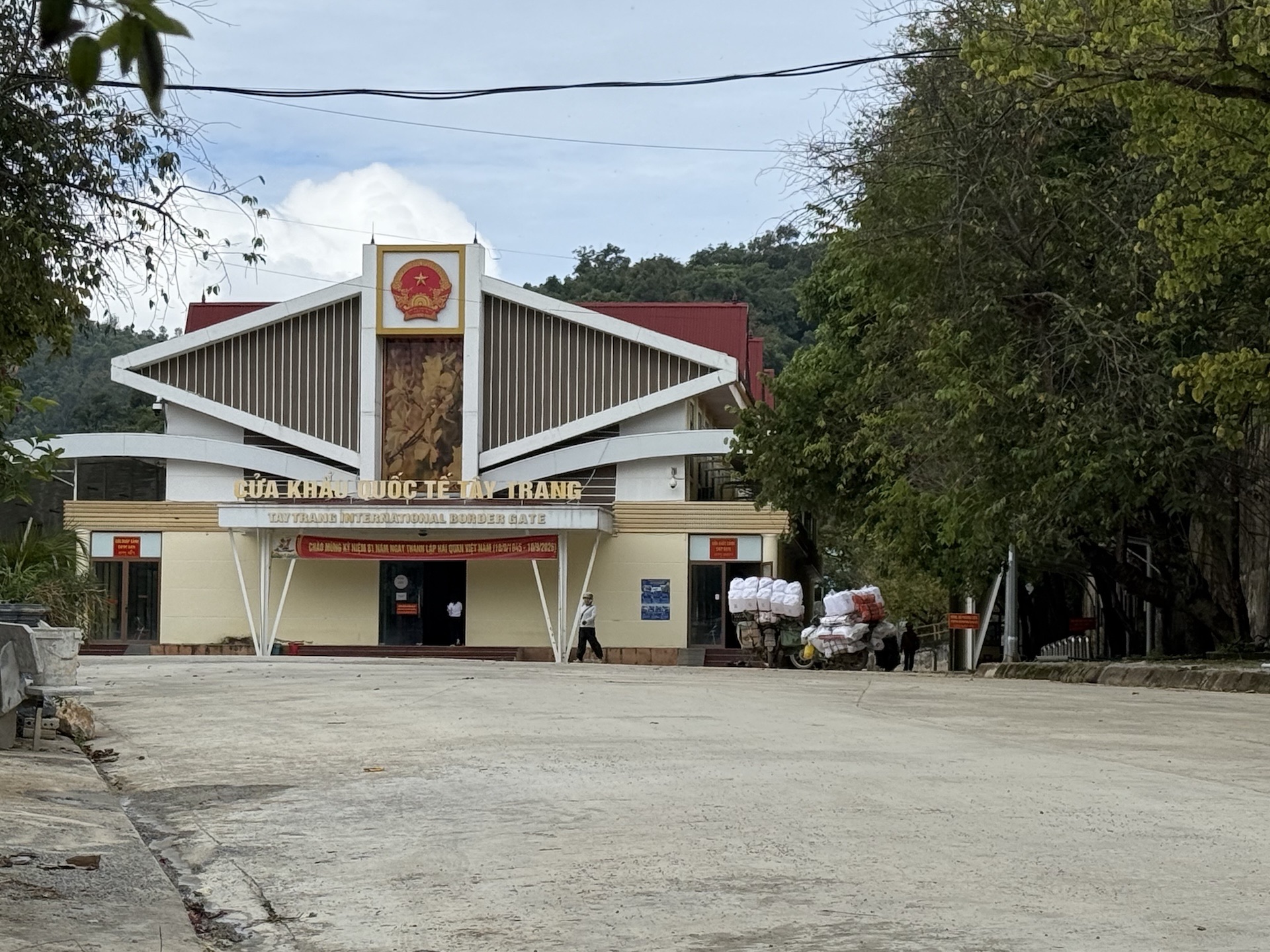 Grensovergang Vietnam Laos