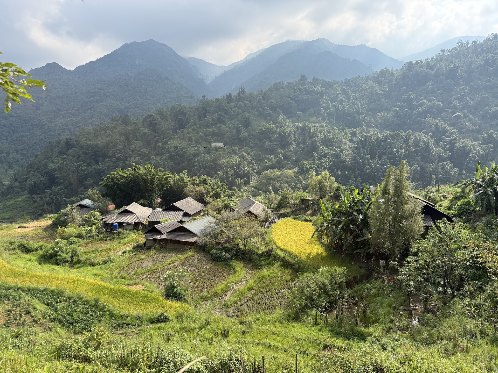 Huisjes bij Sapa