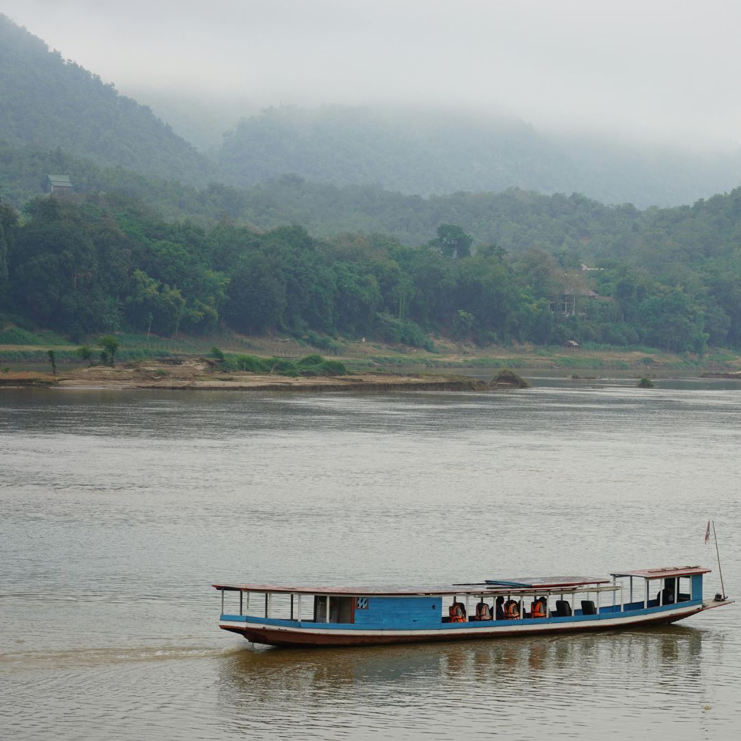 Mekong rivier laos