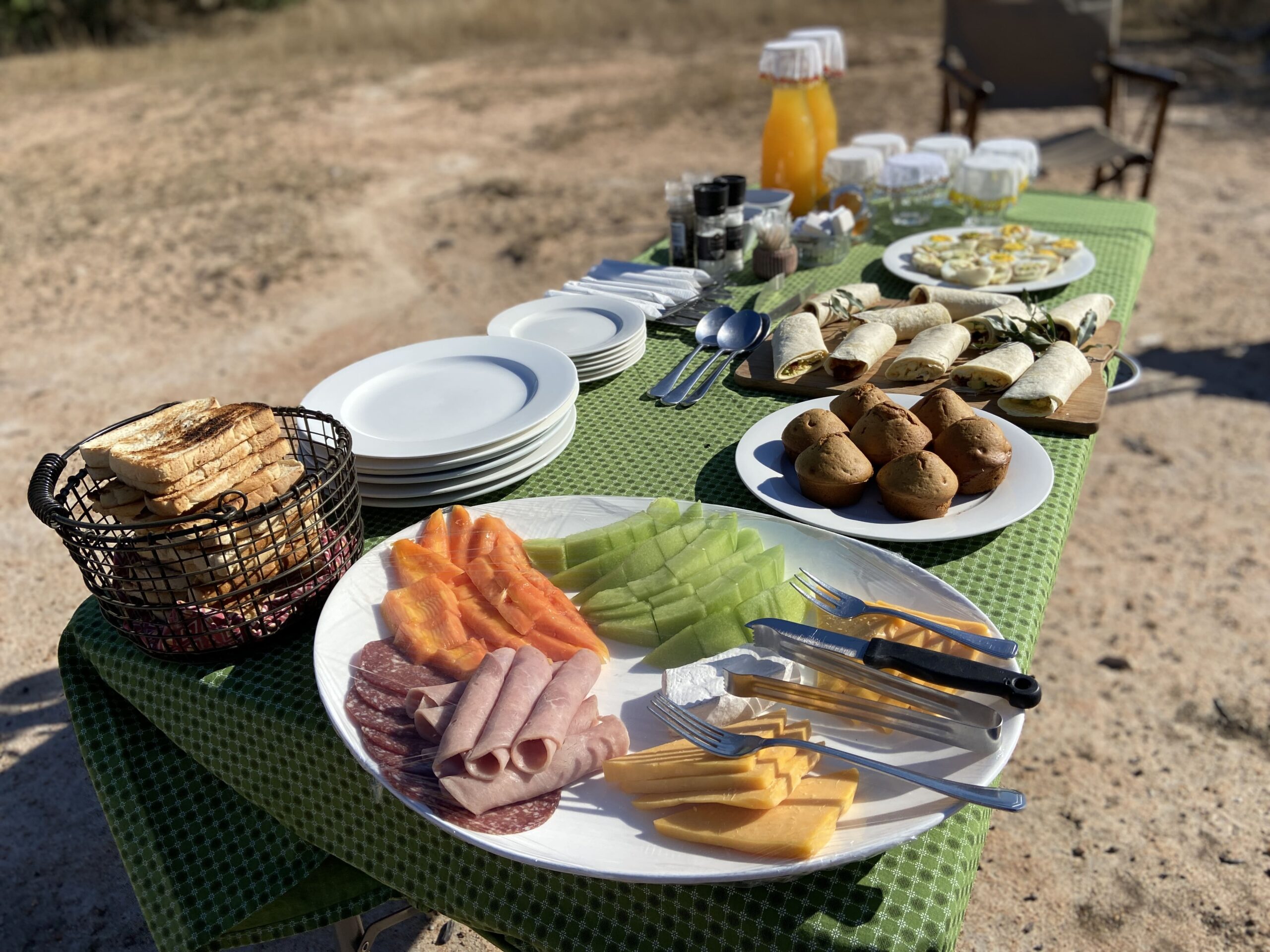 Pungwe bush breakfast zuid afrika