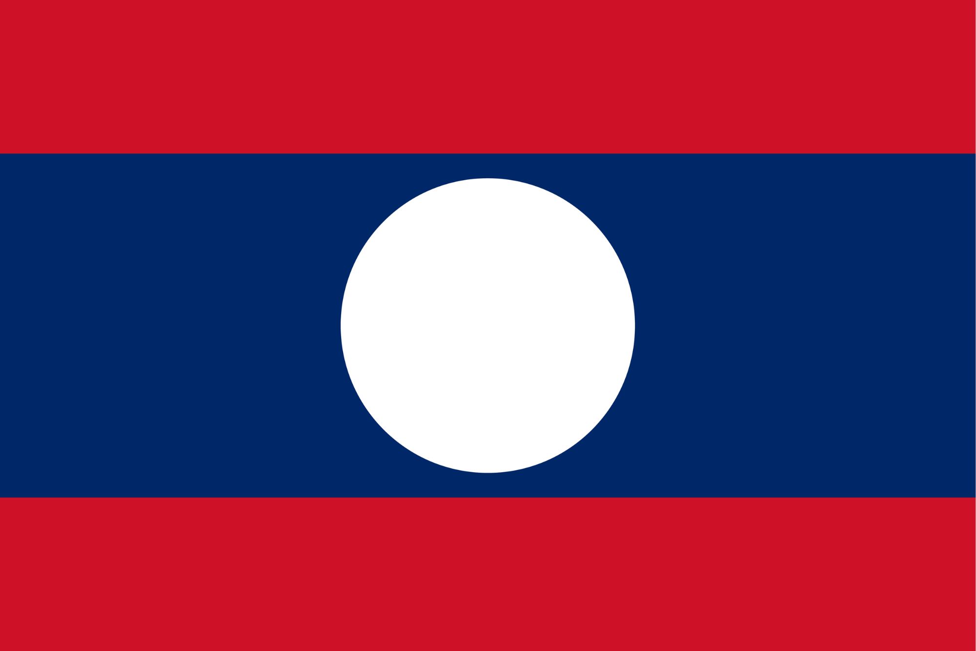 Vlag Laos