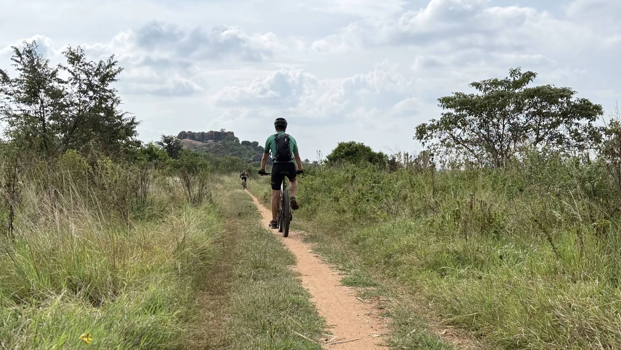 Group cycling trip